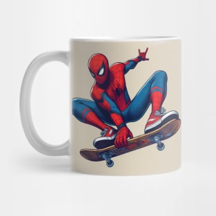 Unleash the Edge: Captivating Anti-Hero Skateboard Art Prints for a Modern and Rebellious Ride! Mug